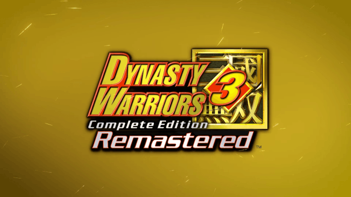 Dynasty Warriors 3 Complete Edition Remastered Nintendo SWitch Nintendo Switch 2